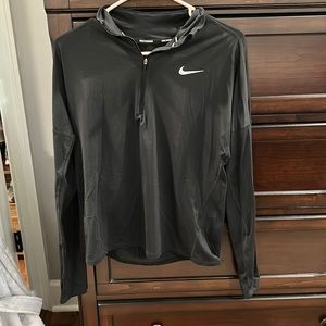 Nike running half zip
